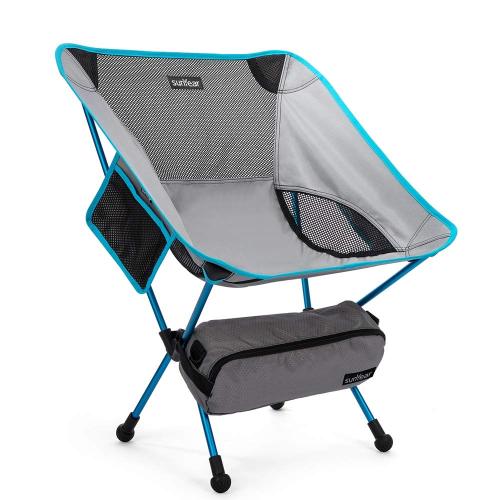 Sunyear Camping Chair Lightweight Portable Folding Backpacking Chairs,  Small Compact Collapsible Backpack Camp Chair for Outdoor, Hiking, Picnic :  Buy Online at Best Price in KSA - Souq is now : Sporting