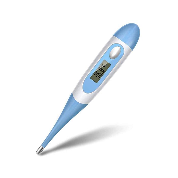 iHealth Digital Oral Thermometer PT1 Fever Thermometer with Dual-sensors for High Accuracy Rectum Armpit Reading Thermometer for Adults and Babies
