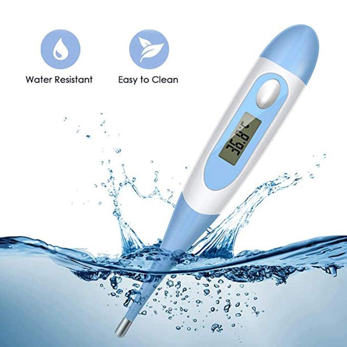 Digital Thermometer LCD Temperature For Adult Kids Fever Oral Mouth  Underarm