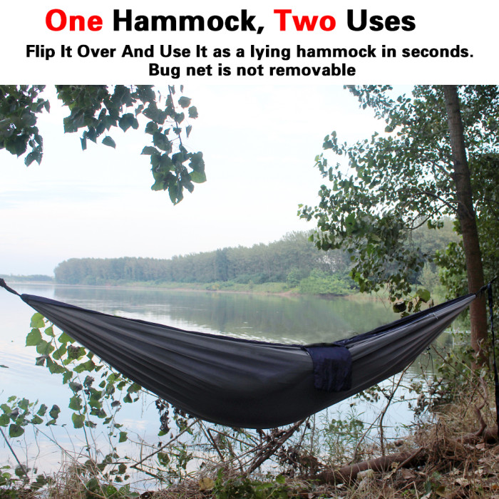US$ 28.99 - Sunyear Hammock Camping Lightweight Portable Nylon