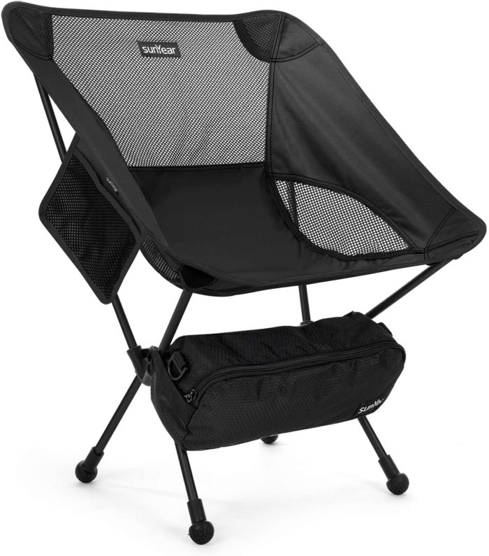 Sunyear Camping Chair Lightweight Portable Folding Backpacking Chairs  Outdoor for sale online