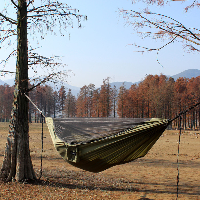 US$ 22.99 - Sunyear Hammock Camping with Net/Netting Mosquito & 2