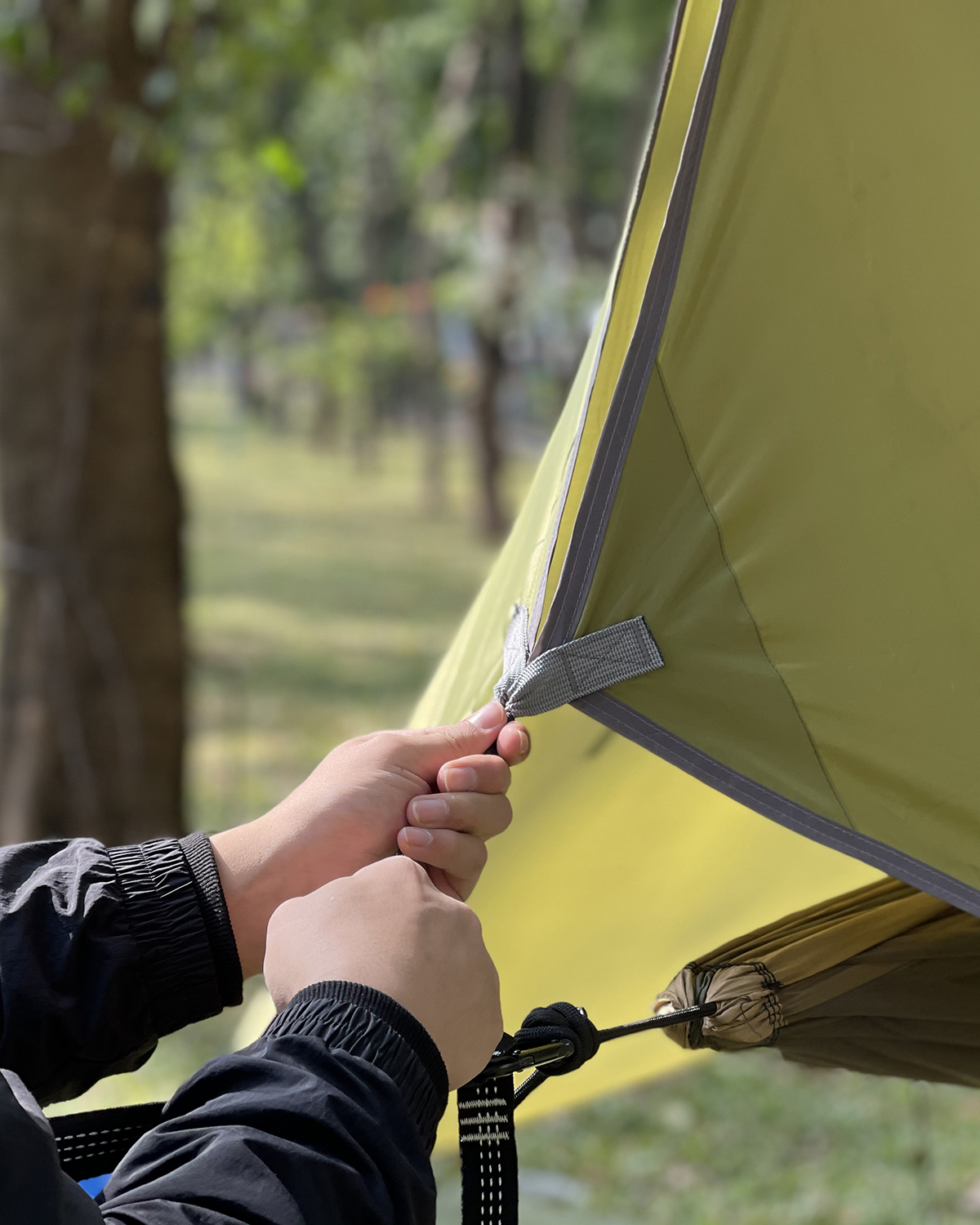 US 49.99 Sunyear Hammock Tent Camping Tarp Hammock Tent Tarp