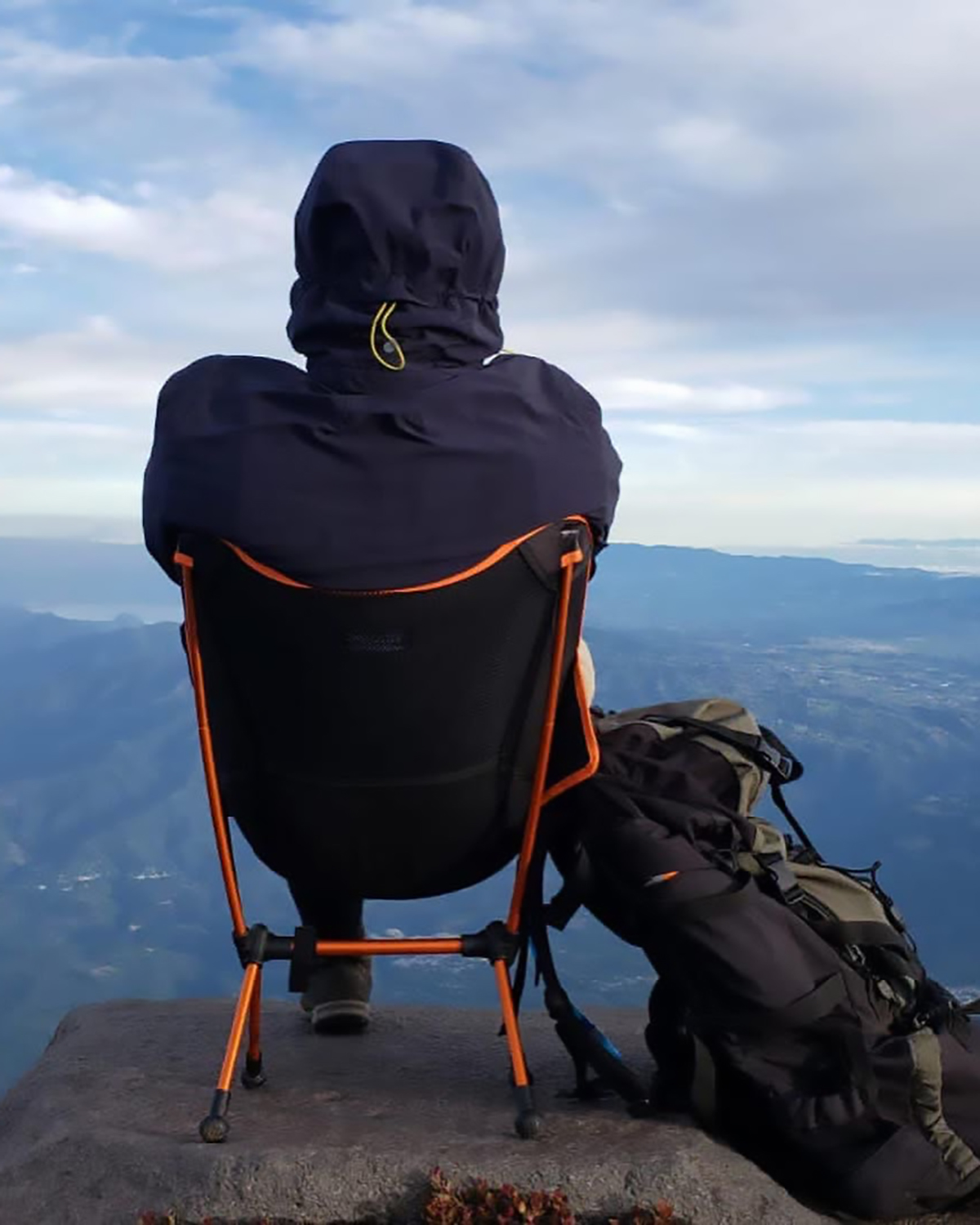 Lightweight folding camping best sale chairs in a bag