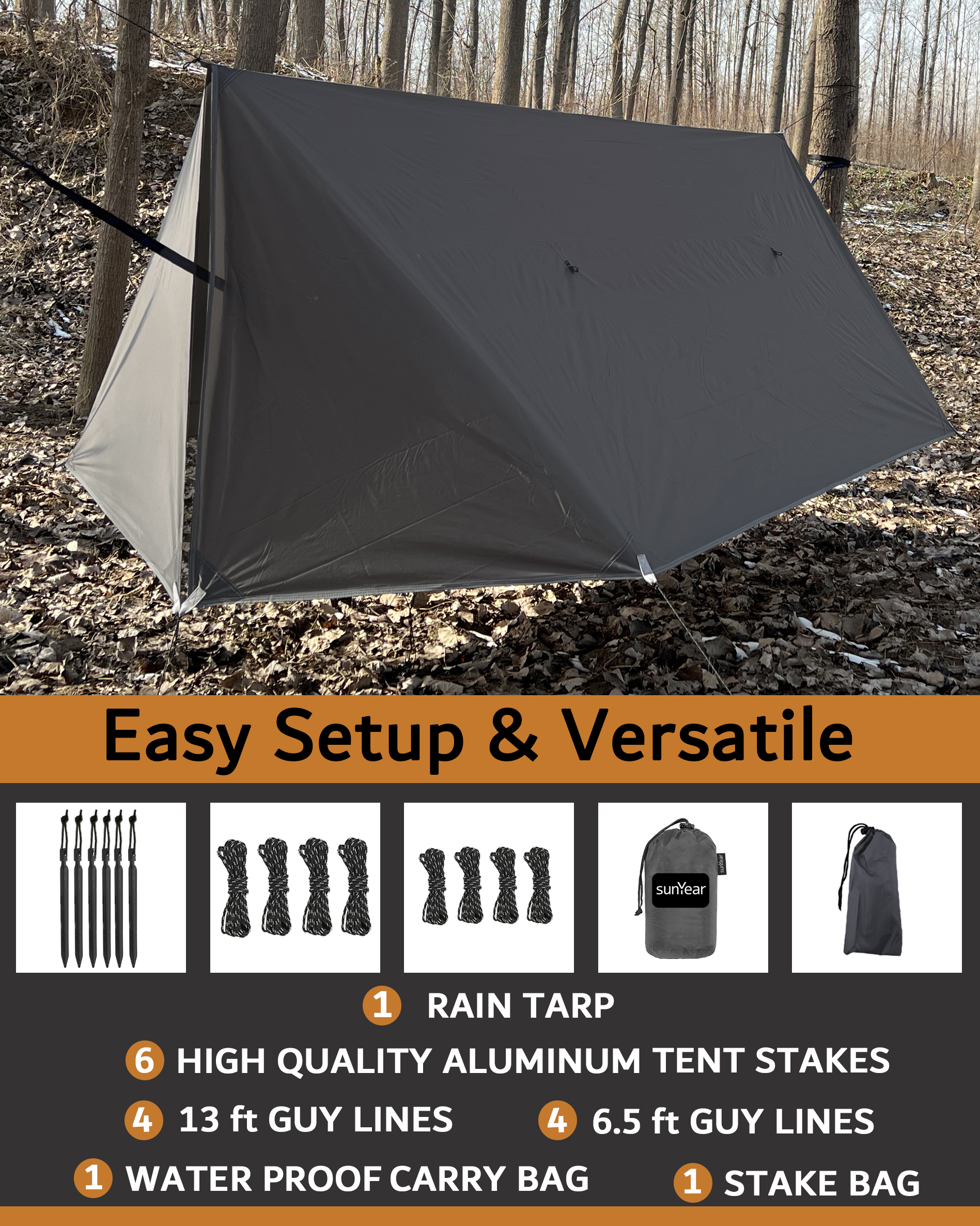 Waterproof tent fly sale