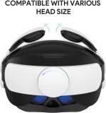 BOBOVR M2- Head Strap for Oculus Quest 2, Replacement for Elite Strap, Reduce Face Pressure Comfortable Touch