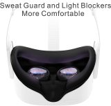 BOBOVR F2- Active Air Circulation Facial Interface for Oculus Quest 2, Replace Silicone Face Cover Pad, Relieve The Accumulation of Hot Air and Lens Fogging
