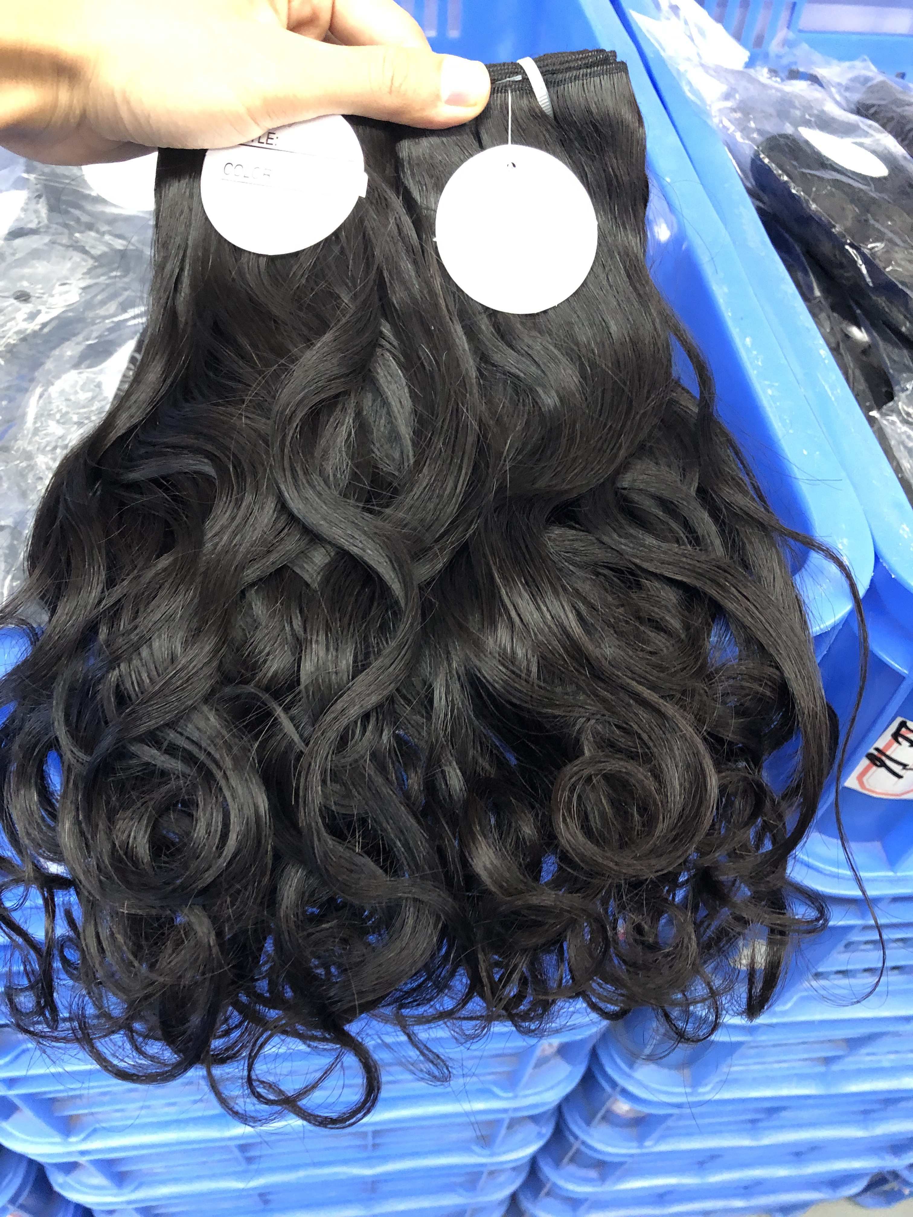 US$ 146.30 - 100% RAW hair 3 bundles natural wave - www ...