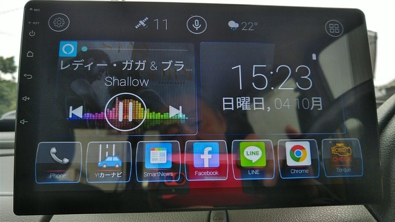 カーナビ アンドロイド 大画面 10.1インチ Android10 静電式一体型車載カーオーディオ DVD/CD機能なし(GA2187J)