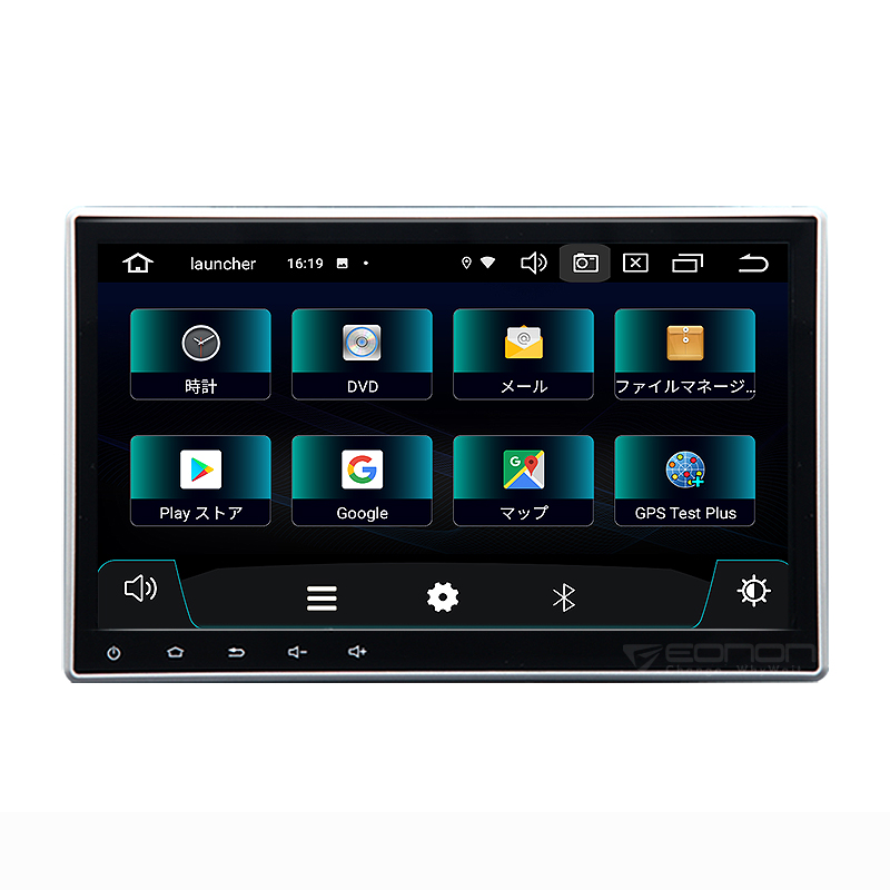 アンドロイドカーナビ 大画面 DVDプレイヤー 10.1インチ Android10 静電式一体型車載カーオーディオ (GA2185J)