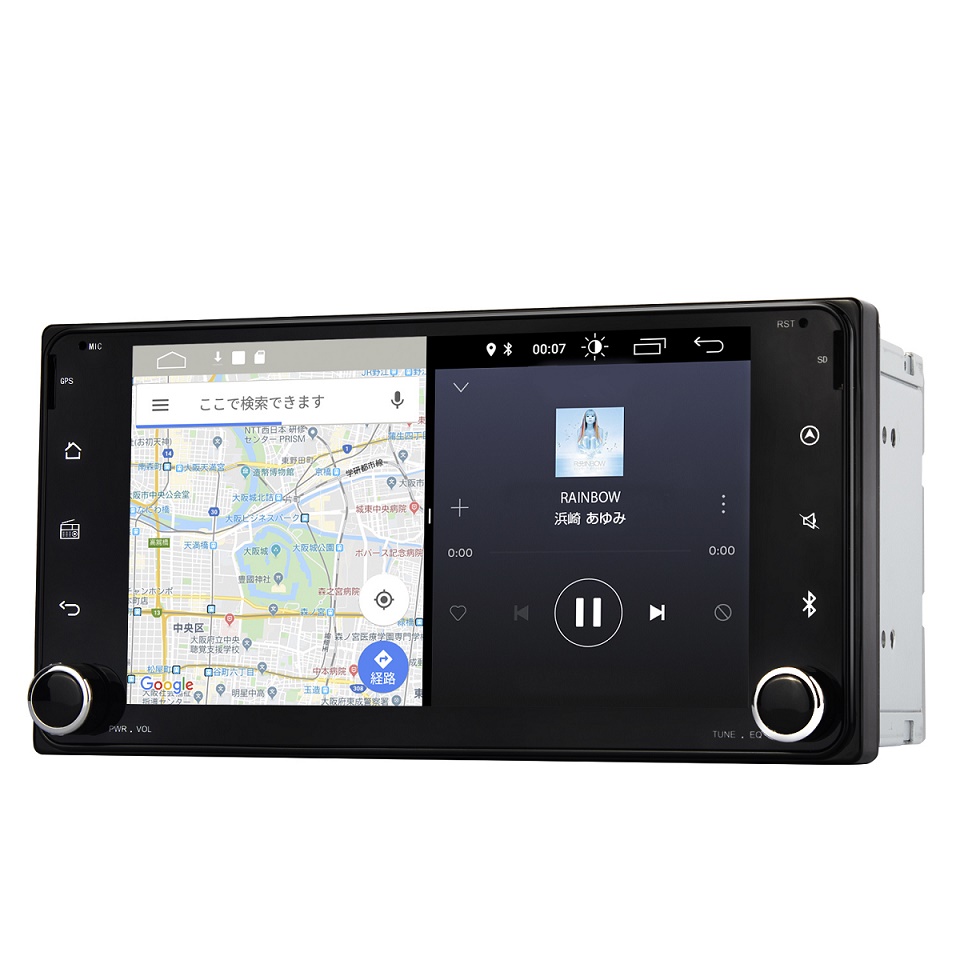 N10M2 Android式カーナビ9.7インチ2+32GB Carplay対応