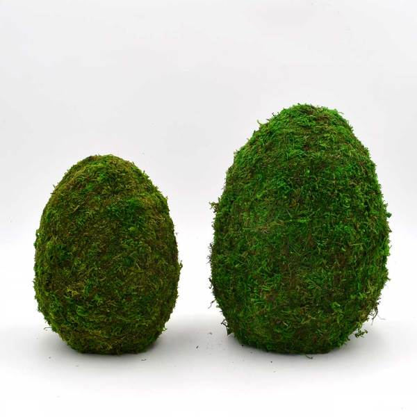 Easter Centerpiece, Large Preserved Moss Covered Easter Egg, Easter Table Decoration