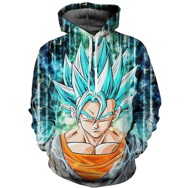 vegito blue hoodie