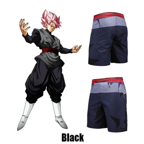 Dragon Ball Z Black Goku Swim Trunks Boardshorts