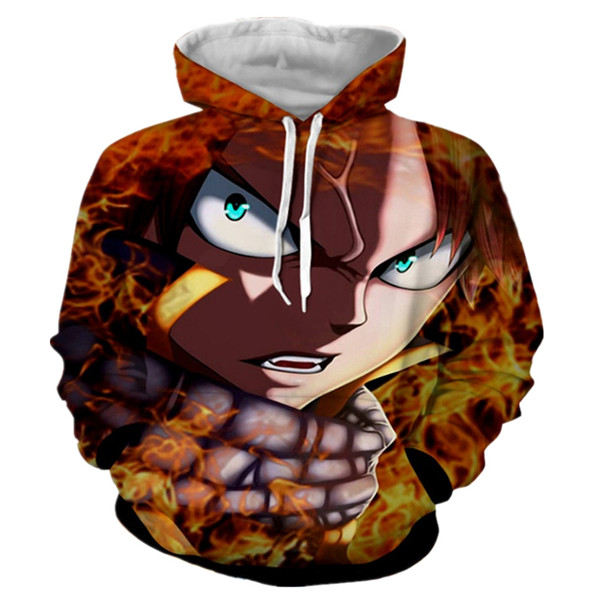 fairy tail zip up hoodie