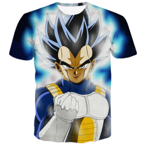 Ultra Instinct Vegeta 3d Graphic T Shirt Family Gift