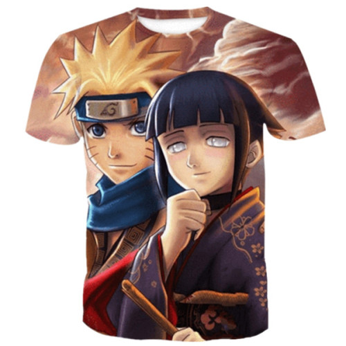 Naruto And Hinata Hyuga Anime Graphic T Shirt Valentine Gift Eleventh character from naruto shippuden to join our xtra by tsume figures collection, hinata hyuga is also the first female to join our cast. naruto and hinata hyuga anime graphic t