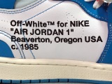 Off-White x Air Jordan 1 Retro High OG 'UNC' AQ0818-148