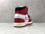 Off-White x Air Jordan 1 Chicago Retro High Red OG AA3834-101