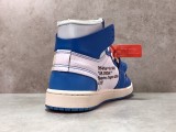 Off-White x Air Jordan 1 Retro High OG 'UNC' AQ0818-148