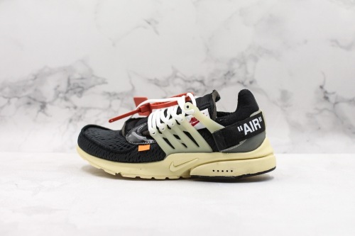 OFF-WHITE x Nike Air Presto Virgil Abloh Black Beige AA3830-001