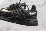 OFF-WHITE X Nike AIR Presto Virgil Abloh Shoes Black