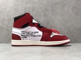 Off-White x Air Jordan 1 Chicago Retro High Red OG AA3834-101