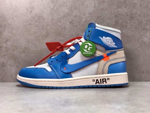 Off-White x Air Jordan 1 Retro High OG 'UNC' AQ0818-148