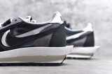 Sacai x Nike LVD Waffle Daybreak Mens Running Shoes Sneakers Gray Black
