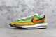 Sacai x Nike LVD Waffle Daybreak Men Running Shoes Sneakers Trainers Green Yellow