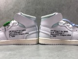 Off-White x Air Jordan Retro High White OG AQ0818-100 NRG High Top Basketball Shoes