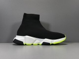 Balenciaga speed run Trainer Knit Sock  Triple Black  Running Shoes