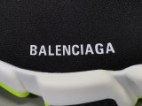 Balenciaga speed run Trainer Knit Sock  Triple Black  Running Shoes