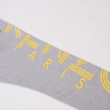 New Men Kenzo Logo Fashion Sweatpants Gray