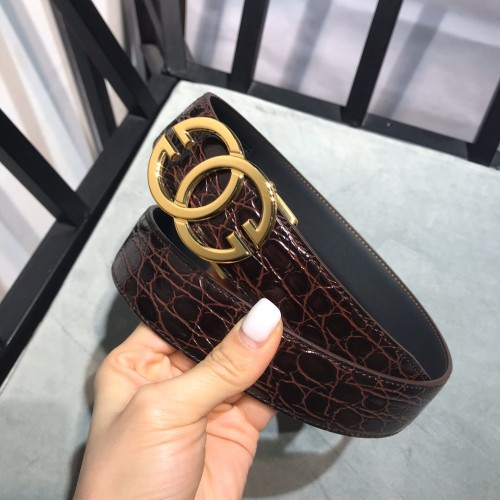 Gucci men's new leather belt