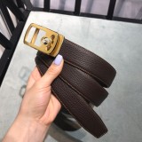 Gucci Men's Shark Pattern Leather Belt