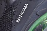 Balenciaga Sneaker tess.s Gomma Maille Black Green