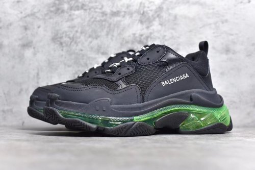 Balenciaga Sneaker tess.s Gomma Maille Black Green