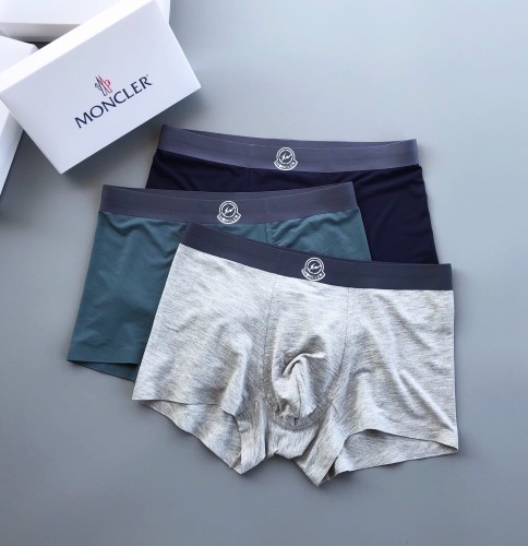 Moncler Men's Fashionable Underpants Box of 3pcs