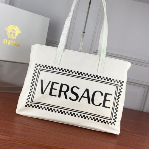 Versace fabric tote bag