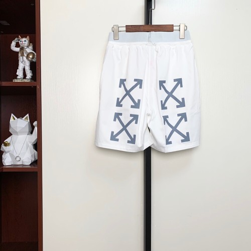 Off White New Mickey Mouse Print Beach Shorts