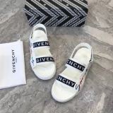 Givenchy  4G Logo White Chain Wrapped Leather Sandal Men