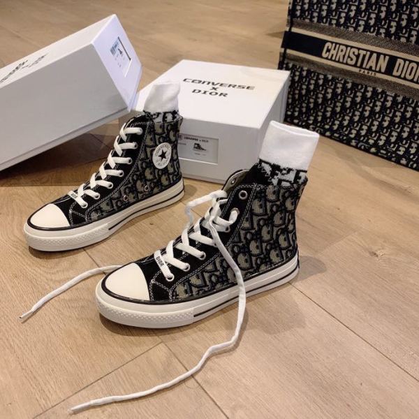 DIOR X CONVERSE 1970S High-Top Sneakers Shoes