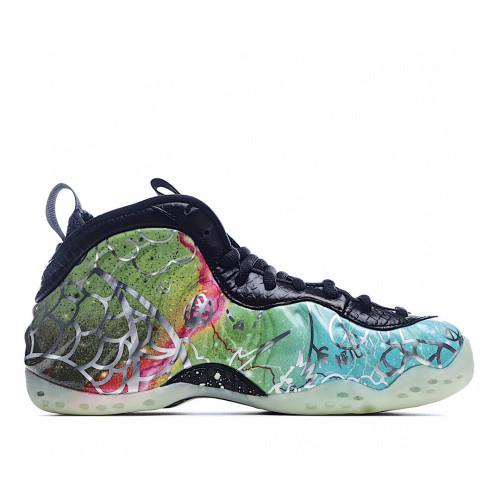Air Foamposite Pro Beijing Sneakers Basketball Shoes Authentic