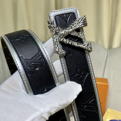 LV Louis Vuitton belt width 4.0MM