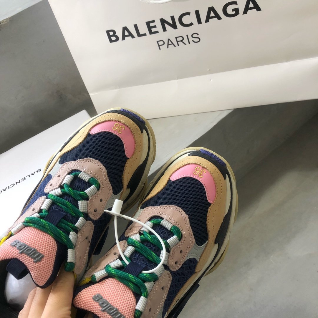 balenciaga colourful shoes