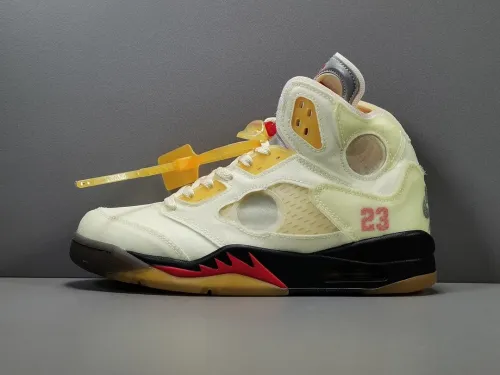 Off-White x Air Jordan Retro AJ5 SP CT8480-100
