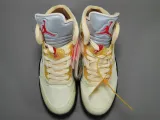 Off-White x Air Jordan Retro AJ5 SP CT8480-100