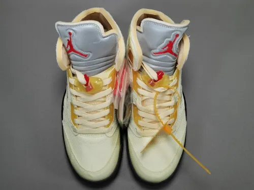 Off-White x Air Jordan Retro AJ5 SP CT8480-100