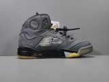 Off-white x Air Jordan Retro 5 SP CT8480-001 AJ5 black